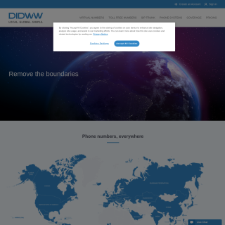 DIDWW Ireland  aka (DIDWW)  website