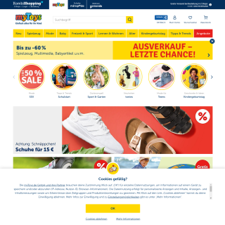 myToys.de GmbH  website