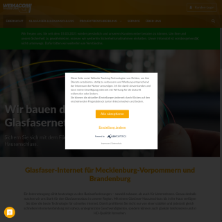 Wemacom Telekommunikation  aka (WEMACOM)  website
