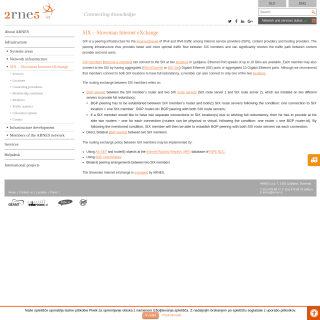 SIX SI Route Servers aka (SIX Route Servers) website