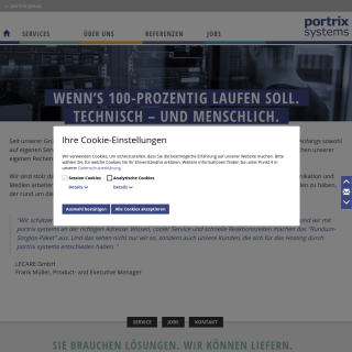 portrix Systems GmbH  website