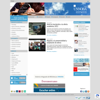 UNNOBA  website