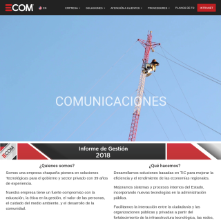 ECOM CHACO  website