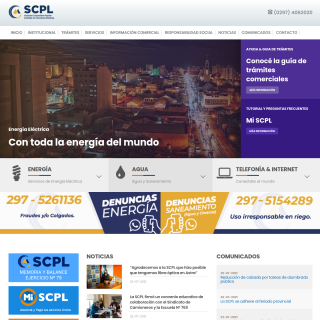 Sociedad Cooperativa Popular Limitada de Comodoro  website