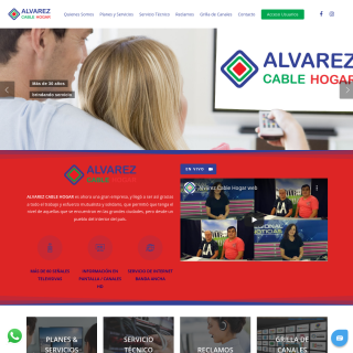 Alvarez Cable Hogar SA  website