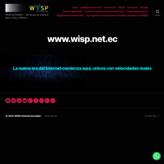 WISP Ecuador  website
