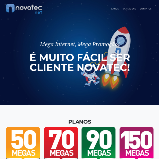 Novatec Telecom  website