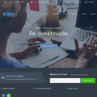 BRNet Telecomunicações aka (BRNet) website