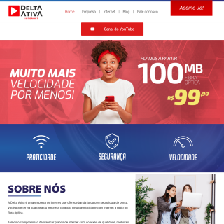 DeltaAtiva Telecomunicacoes  website
