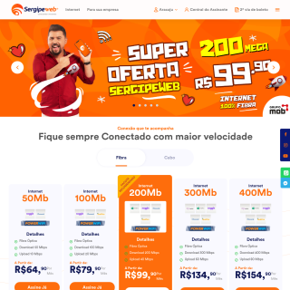 SERGIPEWEB PROVEDORES DE INTERNET LTDA aka (Sergipeweb) website