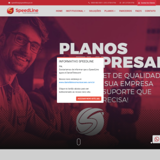  SPEED LINE TELECOMUNICAÇÕES  aka (SPEED LINE)  website