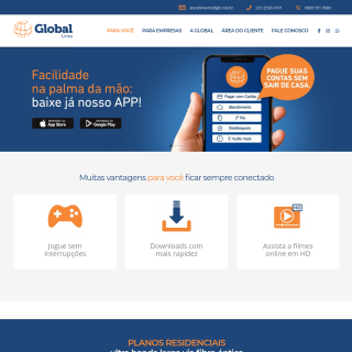  Global Network Telecomunicações do Brasil  aka (Global Lines)  website