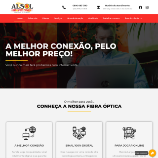 Alsol Provedor de Internet  website