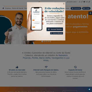 Mosaico Telecom & Clinitec  website