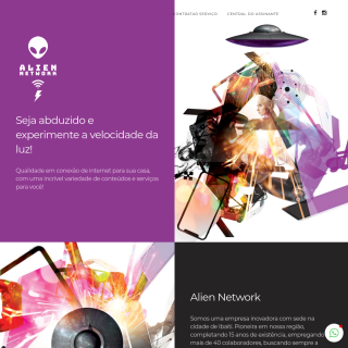  SCR - Provedor de Internet  aka (Alien Network)  website