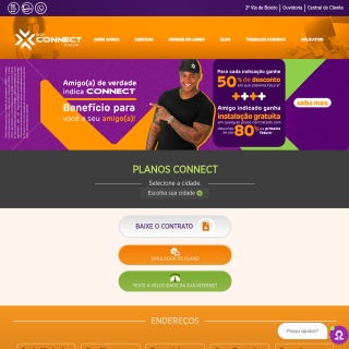 Rede Connect Telecom  website