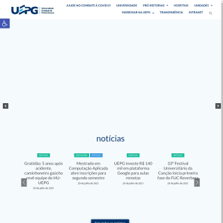 Universidade Estadual de Ponta Grossa  website