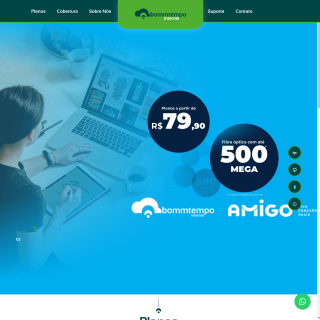  Bom Tempo Telecom  website