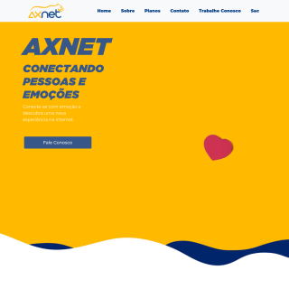 Axnet Provedor de Internet e Com.  website