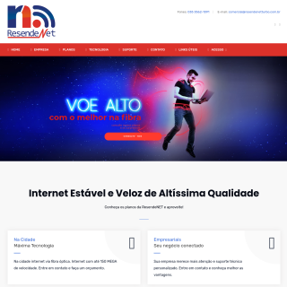  Nha Chica Provedor de internet Resendenet Ltda  website