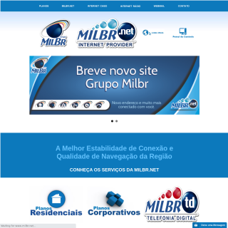MILBR.NET Internet Provider  website