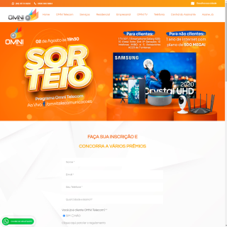 Omni Telecomunicações  website