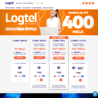 LOGTEL TELECOMUNICACOES E INFORMATICA  website