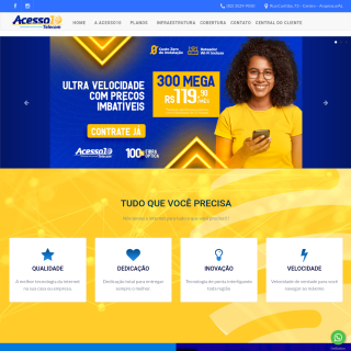 Acesso10 Telecom  website