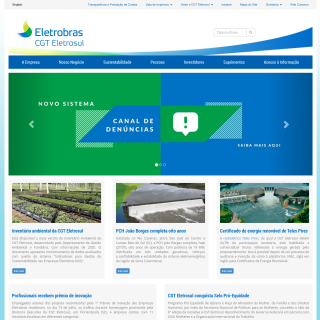 Eletrosul Centrais Eletricas S.A.  website