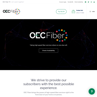 OEC Fiber  website