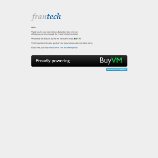 FranTech Solutions  website