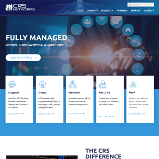 CRS Networks Inc. website