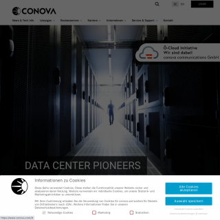 conova communications GmbH  website