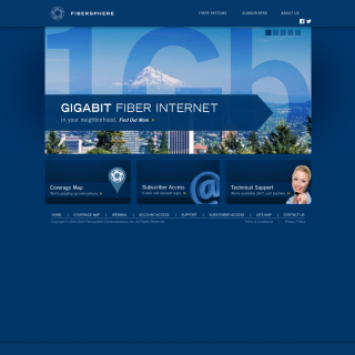 Fibersphere Communications, Inc  website