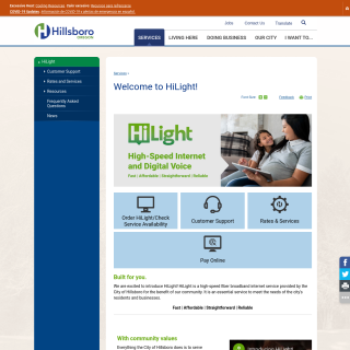 Hillsboro HiLight  website