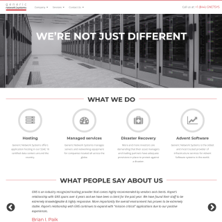 Generic Network Systems, LLC website