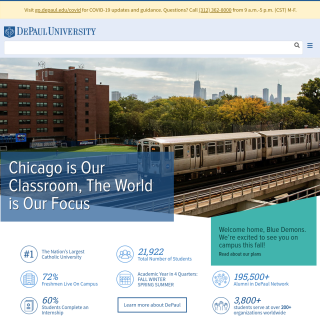  DePaul University - DFT  website