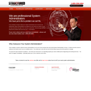  Structured System Administration Inc  website