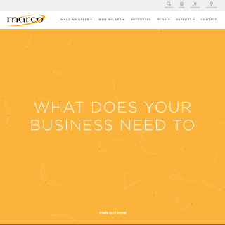 Marco Technologies website