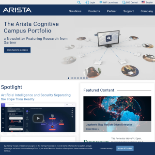 Arista Networks aka (Arista Networks, Inc.) website
