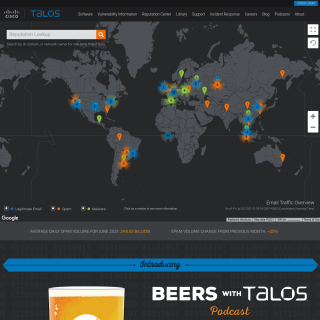Cisco Systems, Inc. - Talos aka (Talos) website