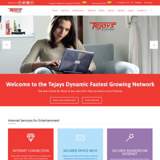 Tejays Dynamic  website