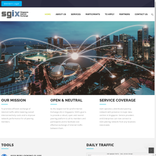 SGIX Route Servers aka (SGIX) website