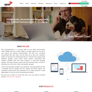  VIVA Communications  website