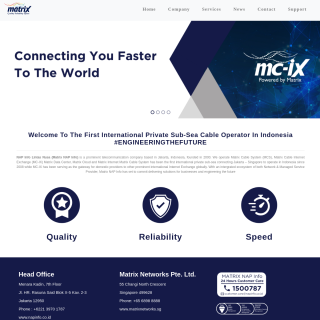  Matrix Cable Internet Exchange (MCIX)  website
