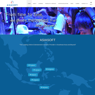 Asiasoft Online  website