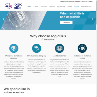  Logic Plus Corporate  website