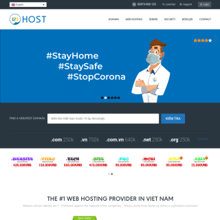 Digital Storage Company aka (123HOST.VN) website