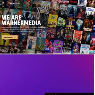 WarnerMedia  website