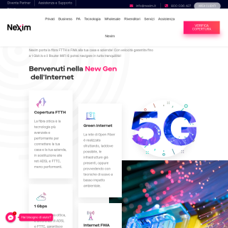Nexim  website